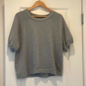Madewell short sleeve sweatshirt size large